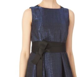 Amanda Wakeley Midnight/Black Lace Trimmed Cocktail Dress -Exquisite Clothing 16360160 4