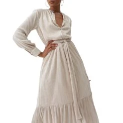 Melissa Odabash Jojo Gold Dresses -Exquisite Clothing 17236417 2