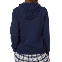 Crew Clothing Navy Hooded Lounge Top -Exquisite Clothing 17387576 2