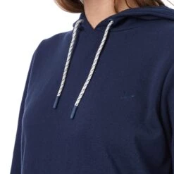 Crew Clothing Navy Hooded Lounge Top -Exquisite Clothing 17387576 3