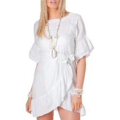 Pranella Jagger Dress White