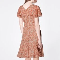 L K Bennett Multi Cecilia Silk Blend Dress -Exquisite Clothing 17620959 2