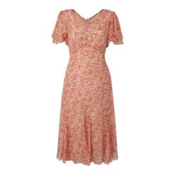 L K Bennett Multi Cecilia Silk Blend Dress -Exquisite Clothing 17620959 4