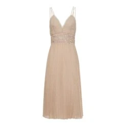 Reiss Nude Emma Pleated Dress -Exquisite Clothing 17670444 4
