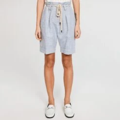 Claudie Pierlot Multicoloured Cotton Blend Effecto Shorts