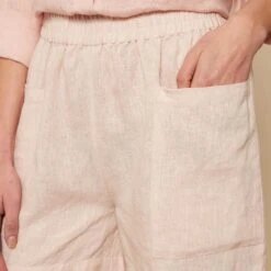 N°· Eleven Pink Linen Pocket Short 9 N°· Eleven Pink Linen Pocket Short -Exquisite Clothing 17795234 4