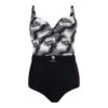 Phase Eight Black Palm Print Swimsuit 1 Phase Eight Black Palm Print Swimsuit -Exquisite Clothing 17887469 1