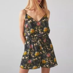 L K Bennett Multi Floral Mansfield Short Set