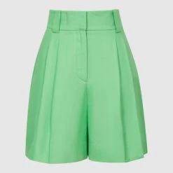Reiss Green Gracey Tailored Shorts -Exquisite Clothing 18138052 4