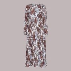 WHISTLES Multi Leio Printed Midi Dress -Exquisite Clothing 18150279 4