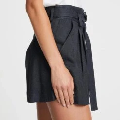 IRO Charcoal Kelis Pleated Short -Exquisite Clothing 18169337 3