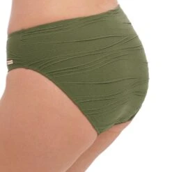 Fantasie Olive Beach Waves Mid Rise Bikini Brief -Exquisite Clothing 18175022 3
