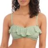 Freya Khaki Check In Uw Bandeau Bikini Top -Exquisite Clothing 18181051 1