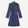 DEREK ROSE Navy Plaza 60 Robe 2 DEREK ROSE Navy Plaza 60 Robe -Exquisite Clothing 18224371 1