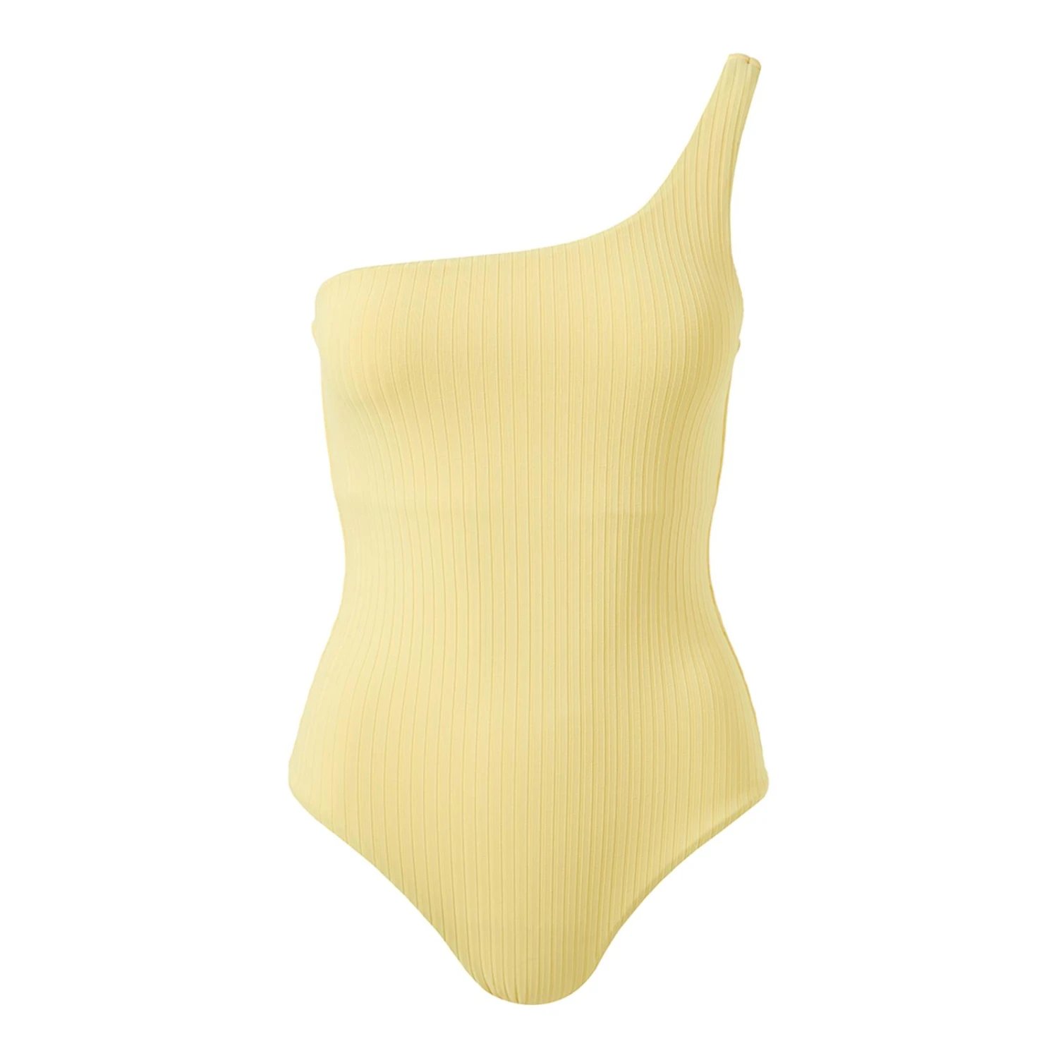 Melissa Odabash Yellow Ribbed Palermo Swimsuit 4 Melissa Odabash Yellow Ribbed Palermo Swimsuit - Image 2