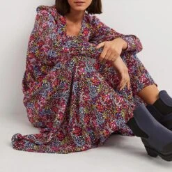 Boden Multi V Neck Empire Maxi Dress -Exquisite Clothing 18255820 3