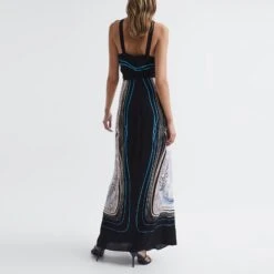 Reiss White Hope Printed Maxi Dress -Exquisite Clothing 18268020 2