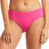 Sea Level Hot Pink Vesper Mid Bikini Pant -Exquisite Clothing 18300636 1