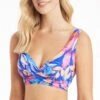 Sea Level Cobalt Cabana Cross Front Multifit Bra Top -Exquisite Clothing 18300644 1