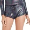 Vilebrequin Silver Metallic Look Swim Shorts -Exquisite Clothing 18315086 1