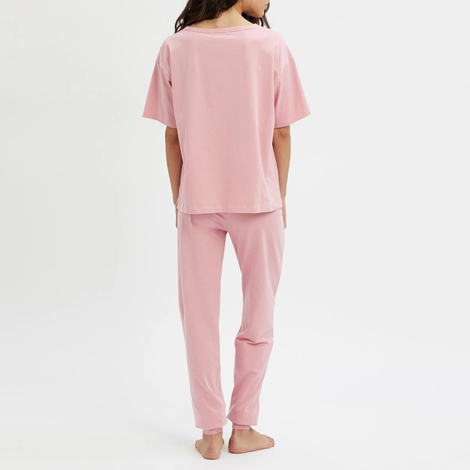 N°· Eleven Pink Cotton Short Sleeve Pyjama Set 4 N°· Eleven Pink Cotton Short Sleeve Pyjama Set - Image 2