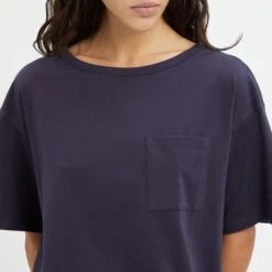 N°· Eleven Navy Cotton Short Sleeve Pyjama Set 9 N°· Eleven Navy Cotton Short Sleeve Pyjama Set -Exquisite Clothing 18341148 3