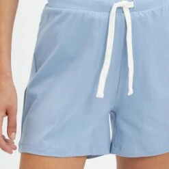 N°· Eleven Steel Blue Cotton Pyjama Short Set 10 N°· Eleven Steel Blue Cotton Pyjama Short Set -Exquisite Clothing 18341158 4