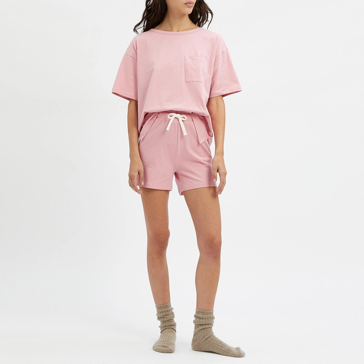 N°· Eleven Pink Cotton Pyjama Short Set 3 N°· Eleven Pink Cotton Pyjama Short Set