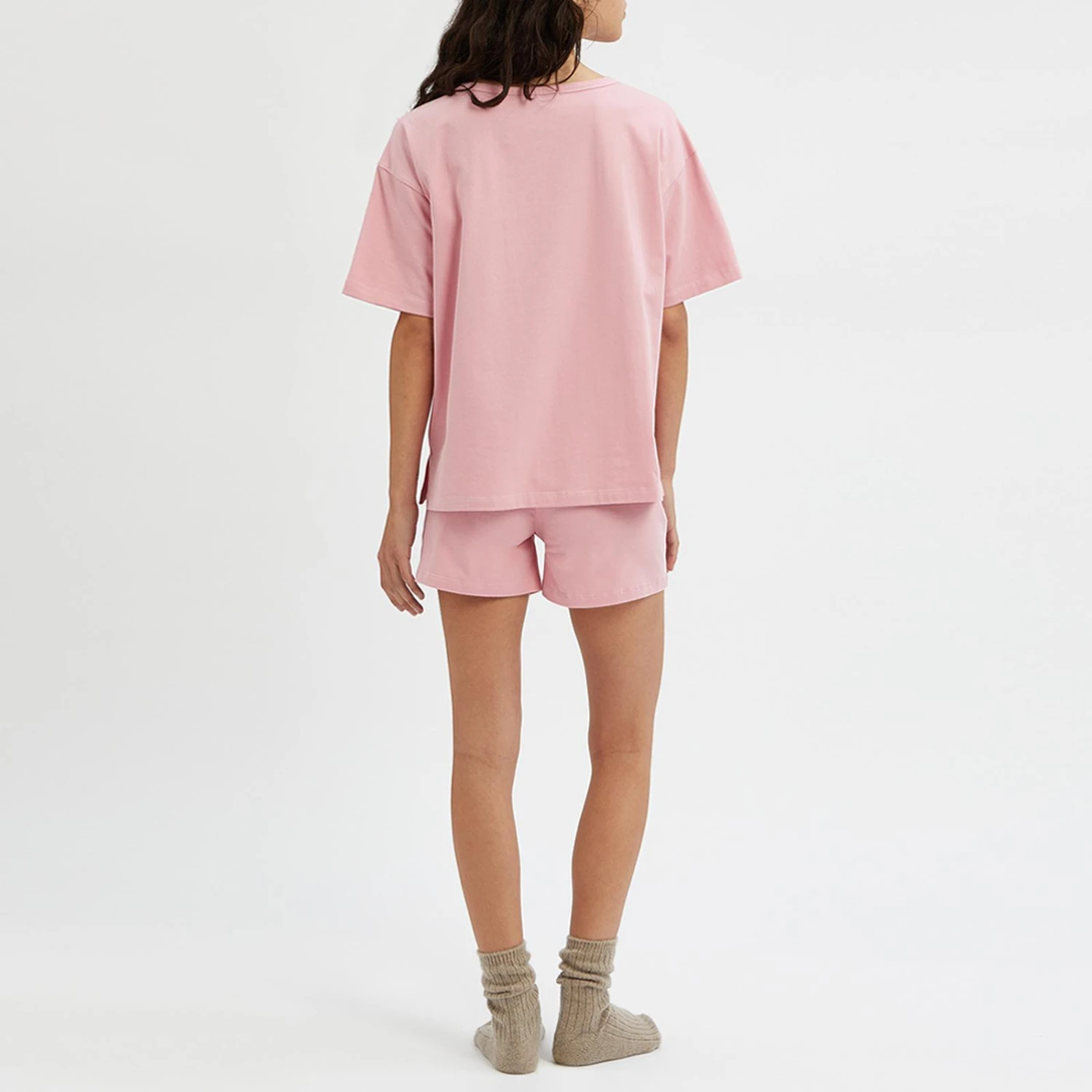 N°· Eleven Pink Cotton Pyjama Short Set 4 N°· Eleven Pink Cotton Pyjama Short Set - Image 2