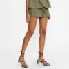 Ted Baker Khaki Ronniie D Ring Detail Shorts -Exquisite Clothing 18342054 1
