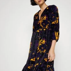 MAX & Co. Max&Co. Black Floral Frate Dress -Exquisite Clothing 18359679 3