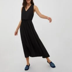 MAX & Co. Max&Co. Black Lieve Sleeveless Dress