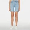 7 For All Mankind Light Blue Andy Denim Shorts -Exquisite Clothing 18366444 1