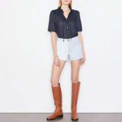 Frame Multi Le Brigette Denim Shorts -Exquisite Clothing 18381819 3