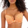 Freya Multi Check In UW Moulded Bikini Top -Exquisite Clothing 18407740 1