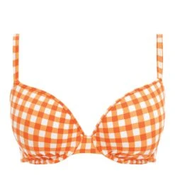 Freya Multi Check In UW Moulded Bikini Top -Exquisite Clothing 18407740 3