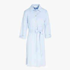 Heidi Klein Blue Tencel Shirt Dress -Exquisite Clothing 18422493 3