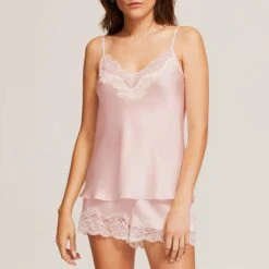 Ginia Rose Lace Silk Cami