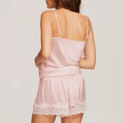 Ginia Rose Lace Silk Cami -Exquisite Clothing 18442694 3