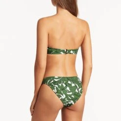 Sea Level Olive Retreat Twist Front Bandeau 9 Sea Level Olive Retreat Twist Front Bandeau -Exquisite Clothing 18445386 4