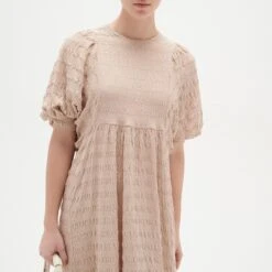 Inwear Beige Zabelle Midi Dress -Exquisite Clothing 18452205 3