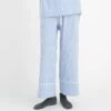 Inwear Blue Cozy Cotton Pyjama Trousers -Exquisite Clothing 18452794 1