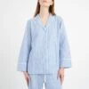 Inwear Blue Cozy Cotton Pyjama Shirt -Exquisite Clothing 18452827 1