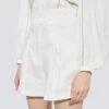 IRO Ecru Shoreditch Linen Blend Short -Exquisite Clothing 18454852 1
