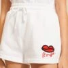 Sonia Rykiel White Cotton Embroidered Shorts -Exquisite Clothing 18457490 1