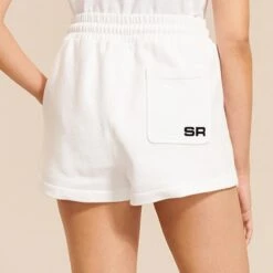 Sonia Rykiel White Cotton Embroidered Shorts -Exquisite Clothing 18457490 3