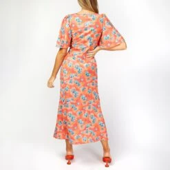 Little Mistress Multi Malorie Floral Print Midi Dress -Exquisite Clothing 18460318 2