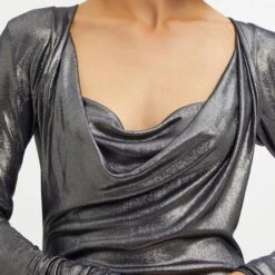 Vivienne Westwood Silver Elizabeth Dress -Exquisite Clothing 18461015 4