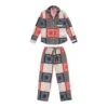 Desmond & Dempsey Multi Womens Bandana Patchwork Womens Long Pyjama Set 2 Desmond & Dempsey Multi Womens Bandana Patchwork Womens Long Pyjama Set -Exquisite Clothing 18498419 1