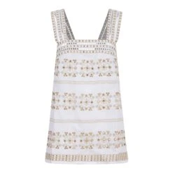 Pranella White Harriet Top